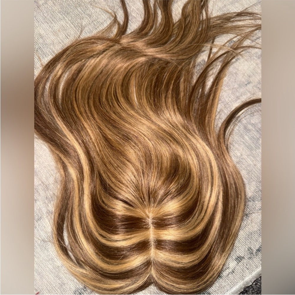 My loss is your gain:  12-13" Human Hair Topper, new in box